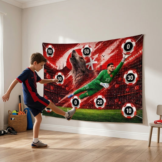 Vur Yapıştır Cırt Cırtlı Futbol Hedef Oyunu
