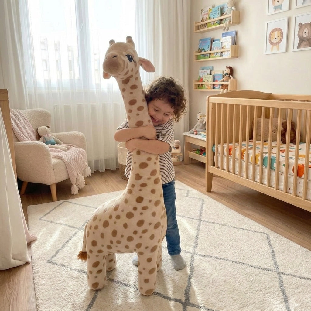 1 Metre Zürafa Peluş Oyuncak Dekoratif