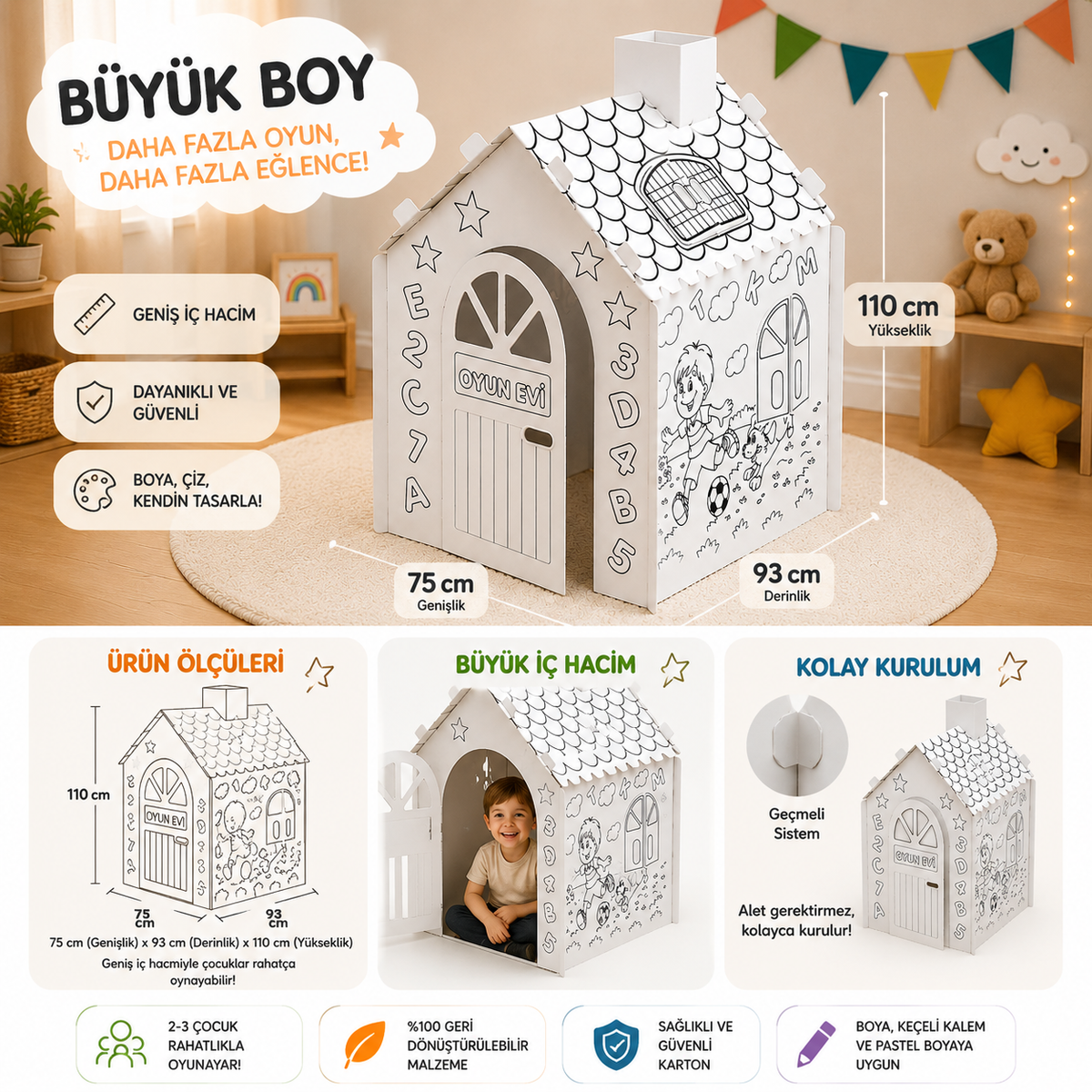 Boyama Evi - XXL Boy